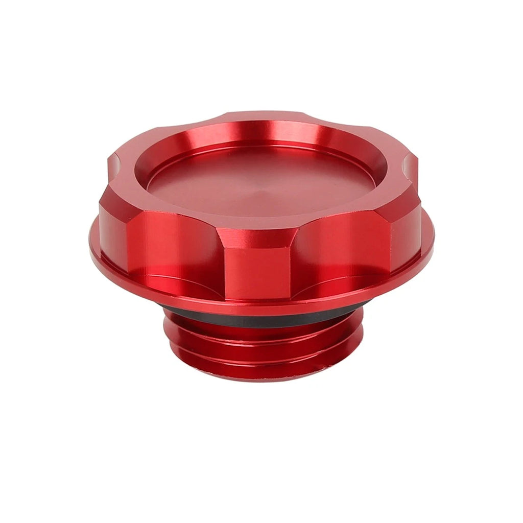 Aluminum Alloy Engine Oil Filler Cap Plug Cover Red for Honda Civic (1996–2000)