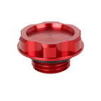 Aluminum Alloy Engine Oil Filler Cap Plug Cover Red for Honda Civic (1996–2000)