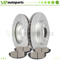 Drilled Slotted Brake Pads & Rotors for Honda Civic (1996–2005)