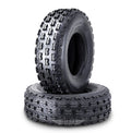 Set of 2 Front Tires for Arctic Cat DVX400 ATV (22x7-10) WANDA GNCC Racing