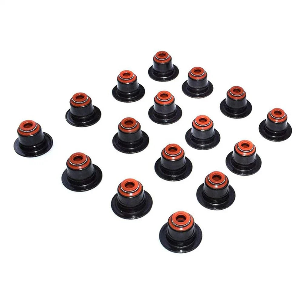 16 x Valve Stem Seal Kit for BMW E60 E63 E65 E70 F02 F10 (2001-2016)