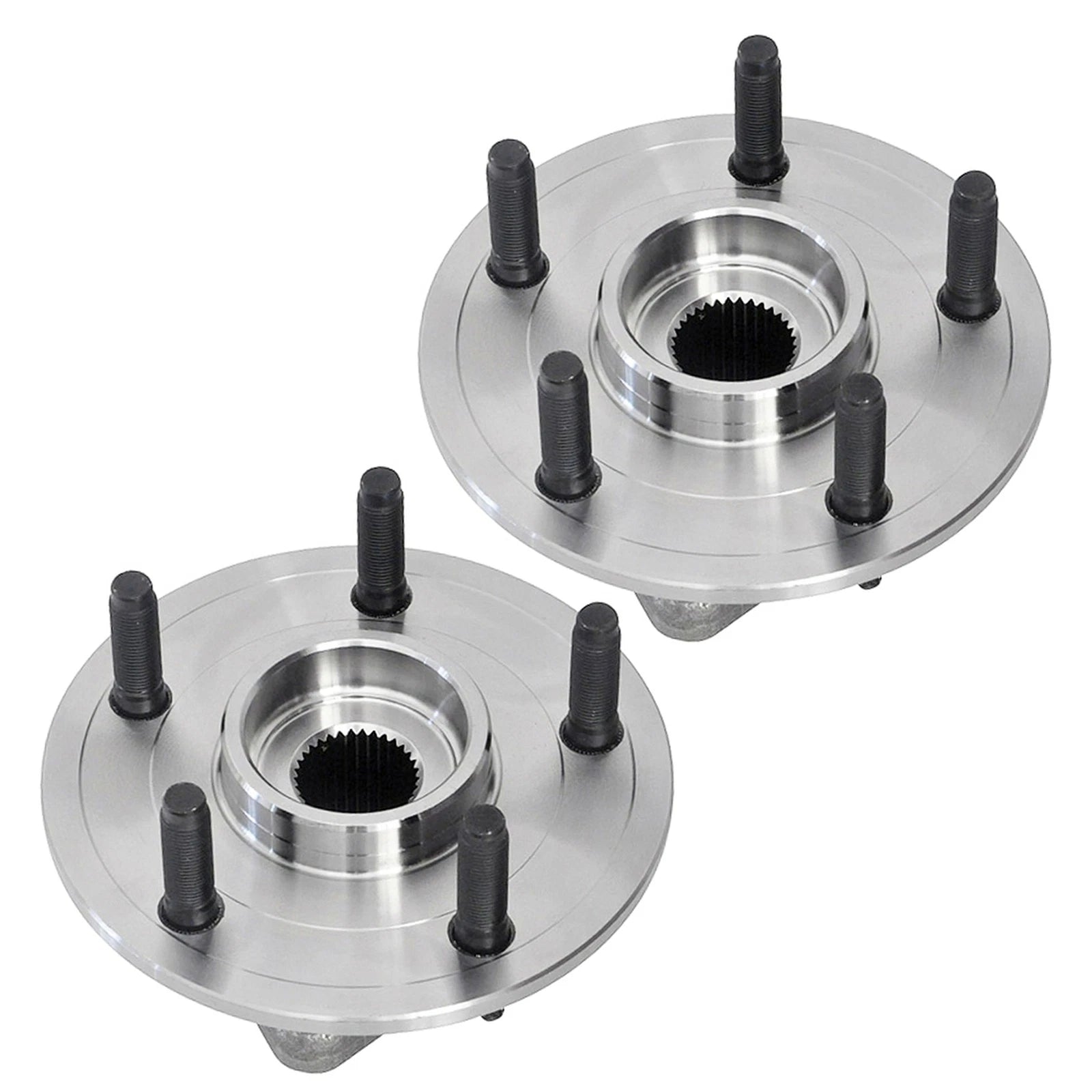 2X Front Wheel Bearing and Hub for Dodge Ram 1500 (2006–2009) 515113