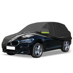 Waterproof Car Cover for BMW X1 (2009–2023) with Zipper, Black