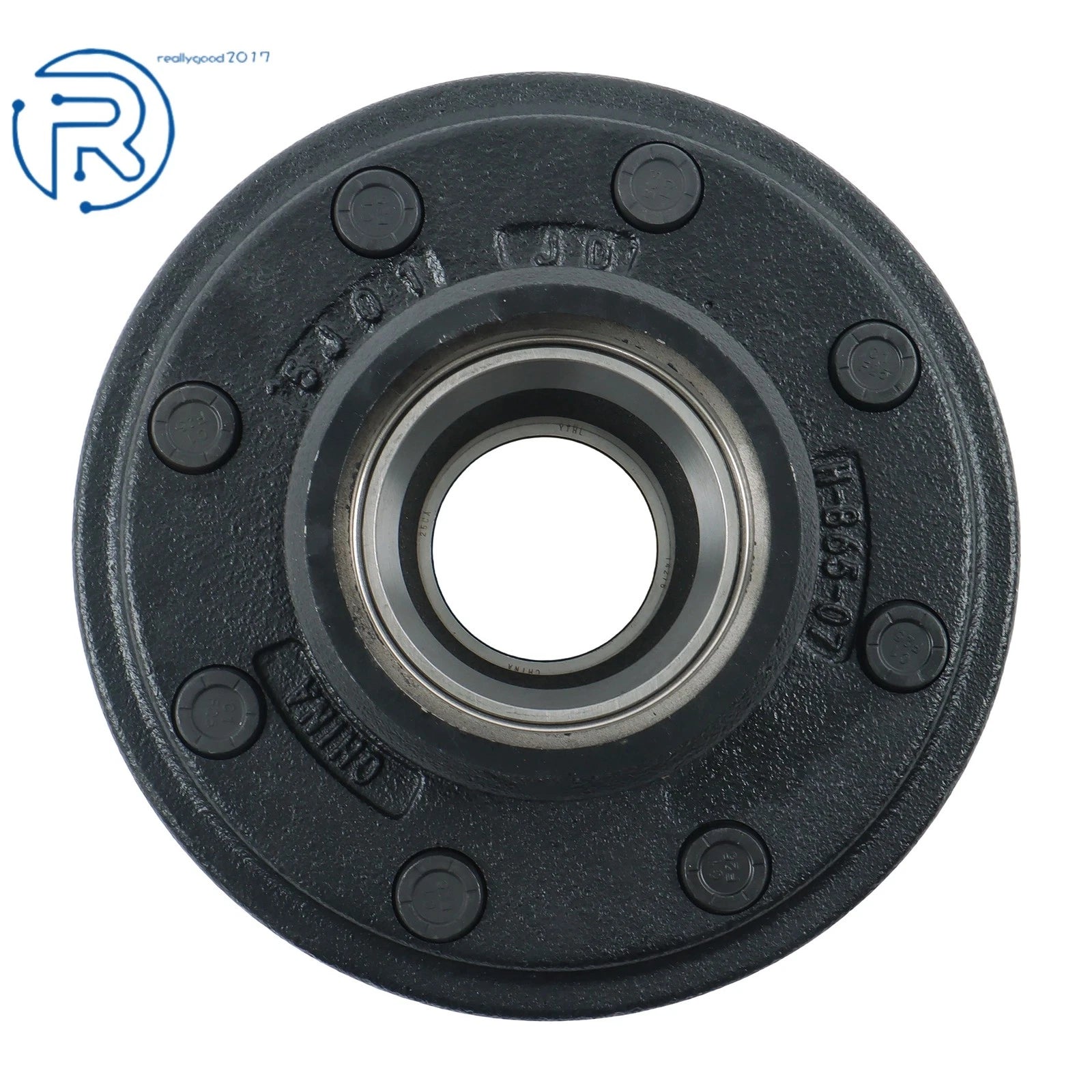 Trailer Wheel Hub Kit for 8 on 6.5" Spindle (4000 lbs)