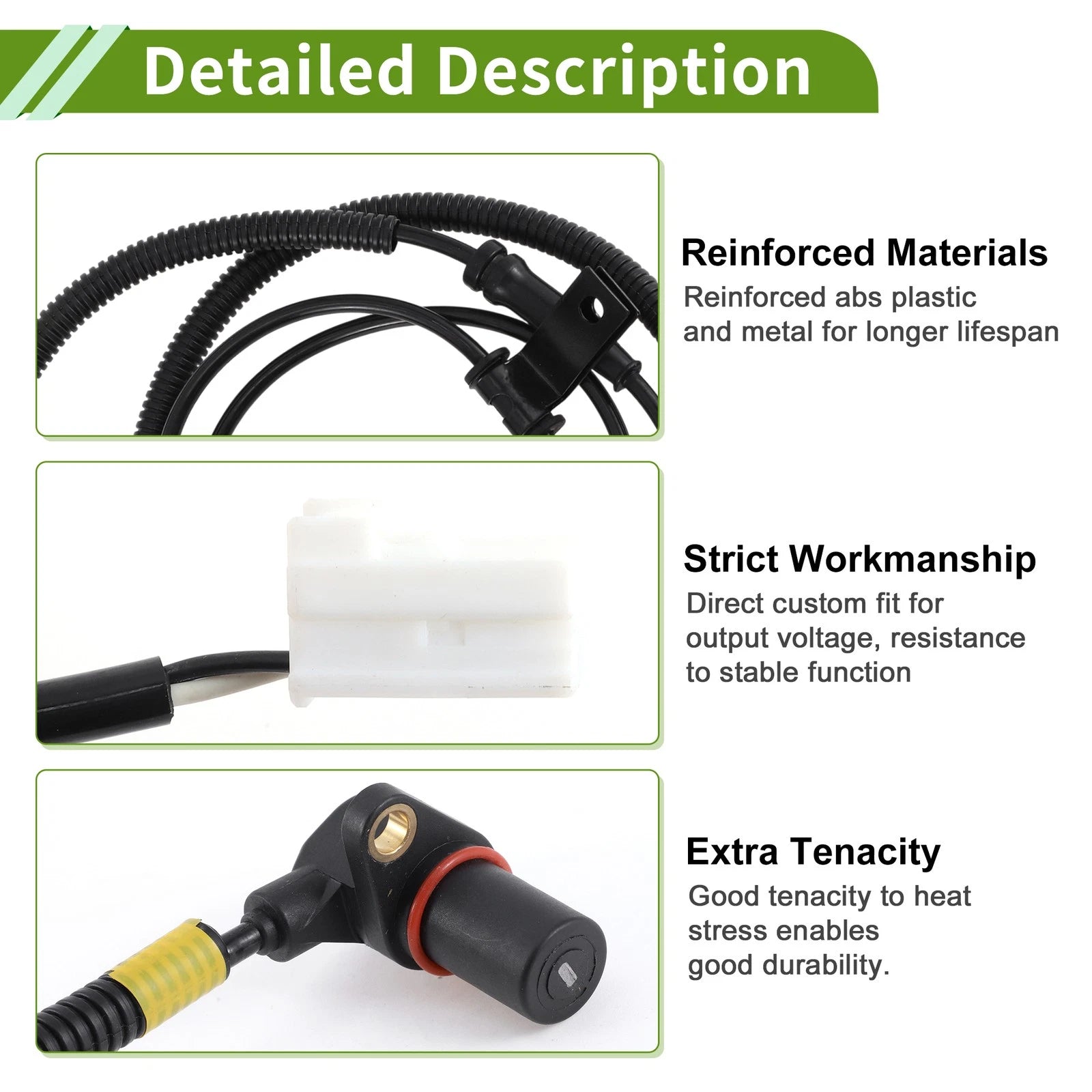 ABS Wheel Speed Sensor No. 956813E210 for Kia Sorento (2003–2006)