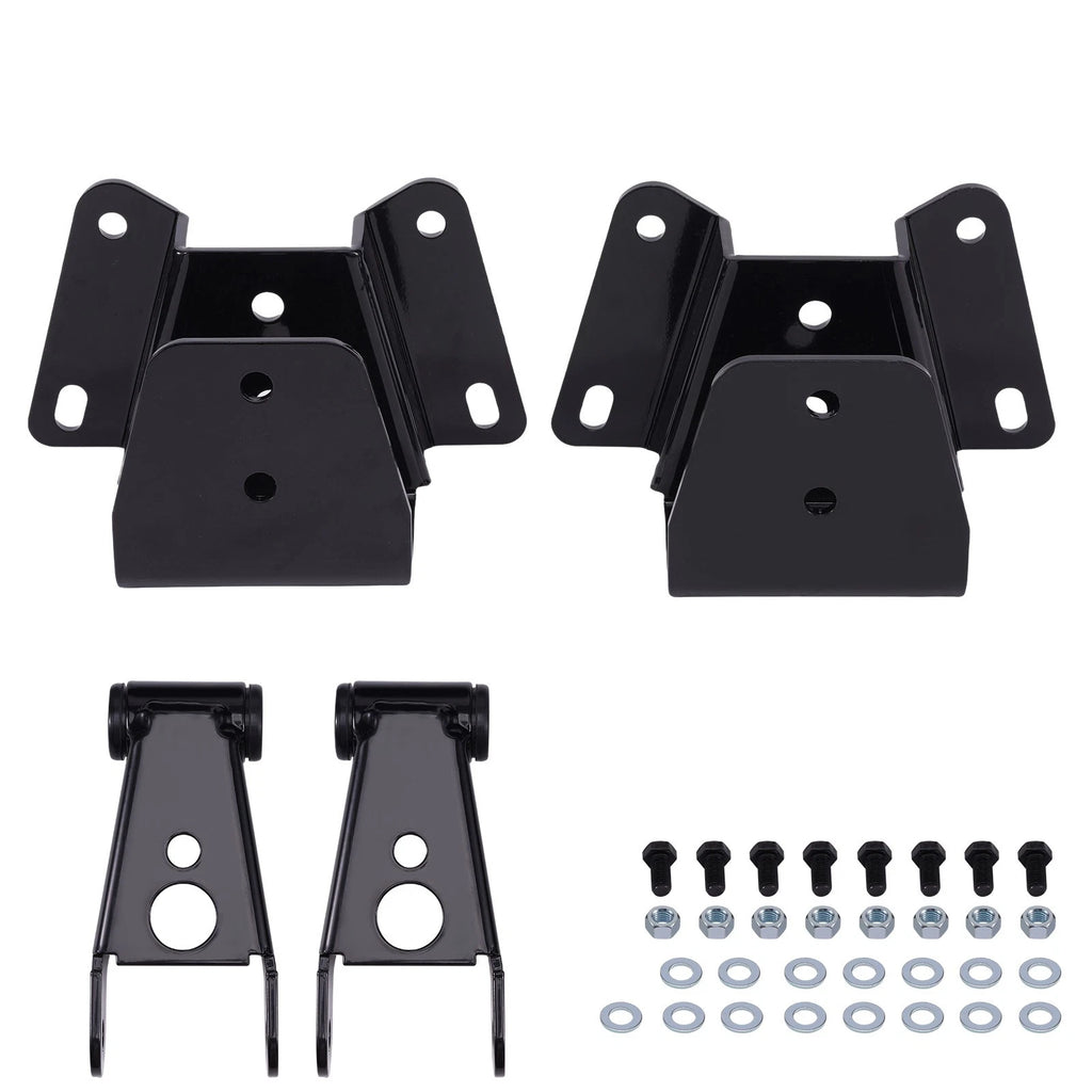 Set of 4 Drop Shackles & Hangers Lowering Kit for Ford F150/F100 (1973–1996)