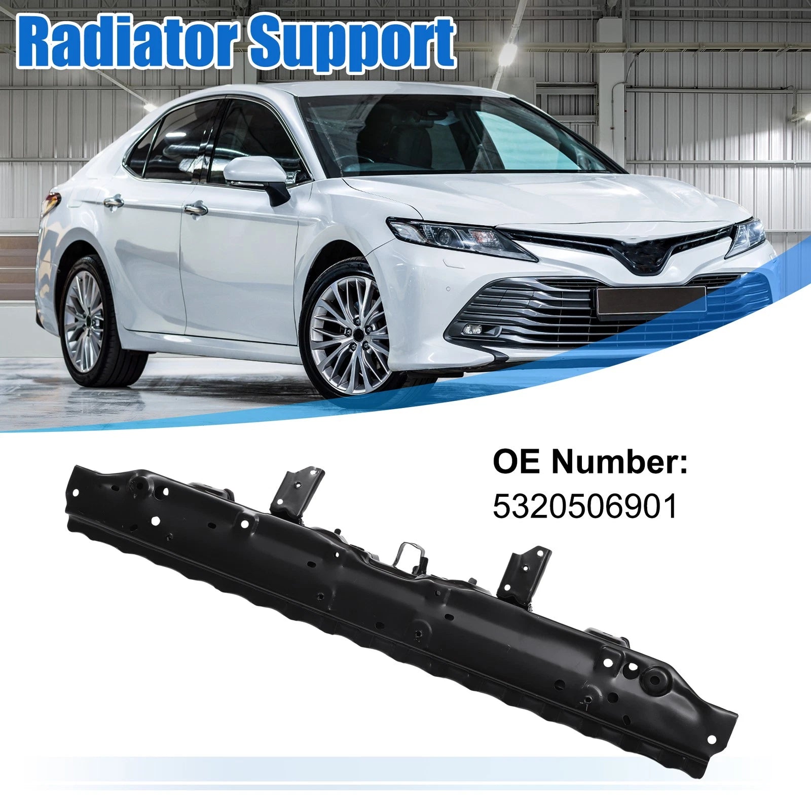 Upper Radiator Support Bracket for Toyota Camry (2018–2022) 5320506901, 745060917430