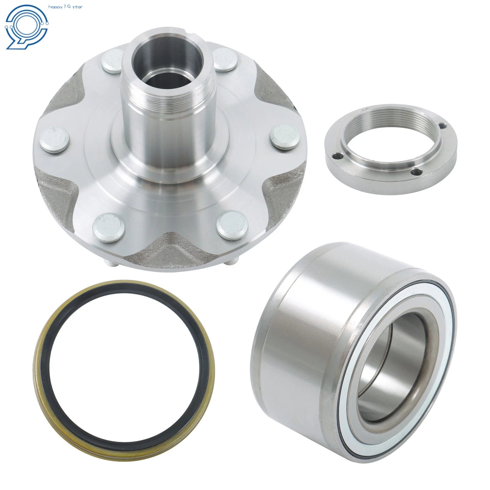Front Wheel Hub Bearings Kit for 4Runner Sequoia Tundra Tacoma (2000–2023)