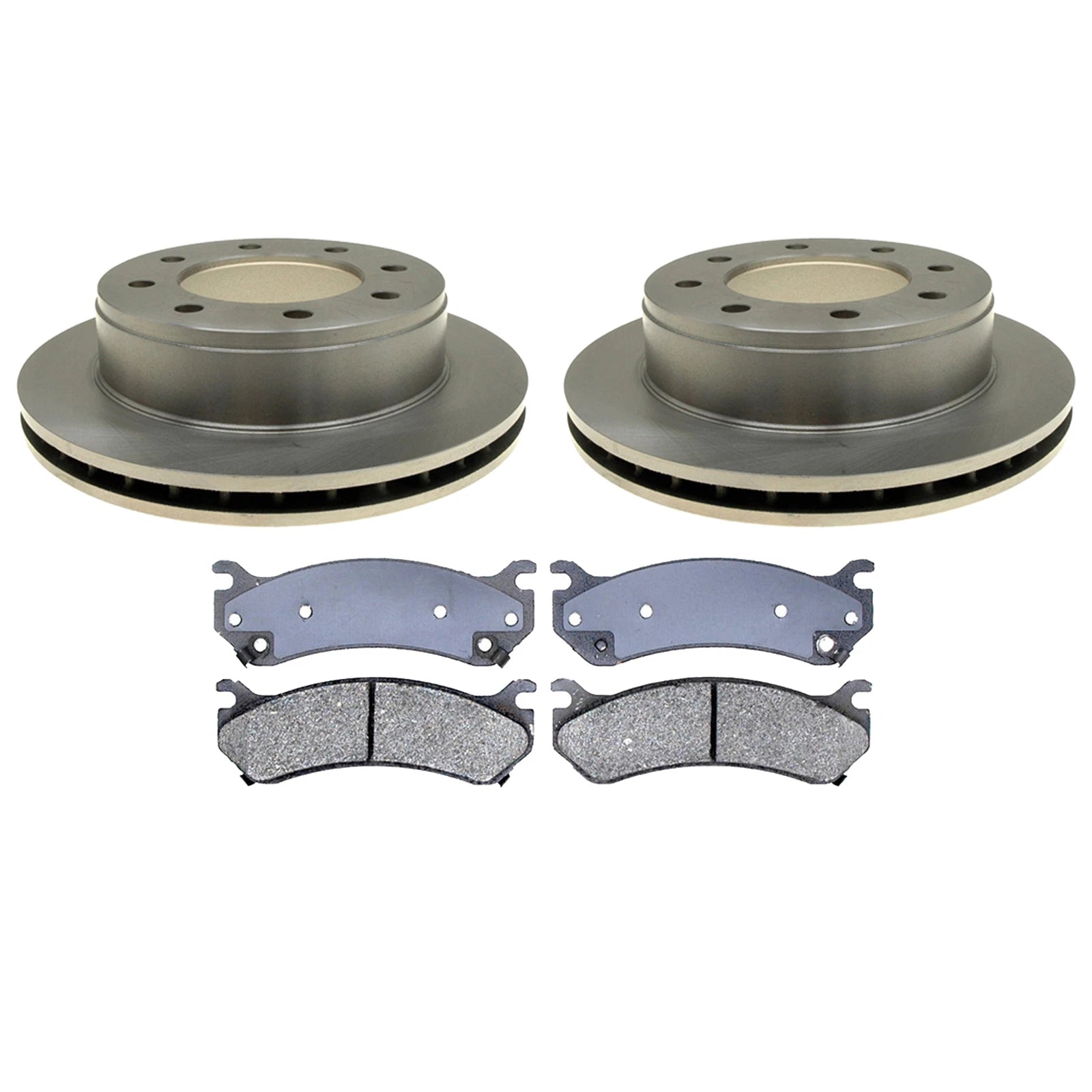 ACDelco Silver Rear Brake Kit for Silverado Sierra Yukon (330mm)