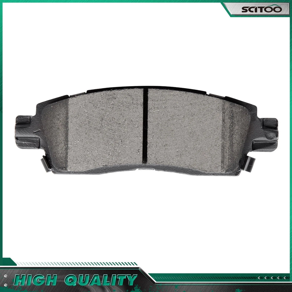 Rear Ceramic Brake Pads for GMC Envoy, Chevrolet Trailblazer (2002–2009)