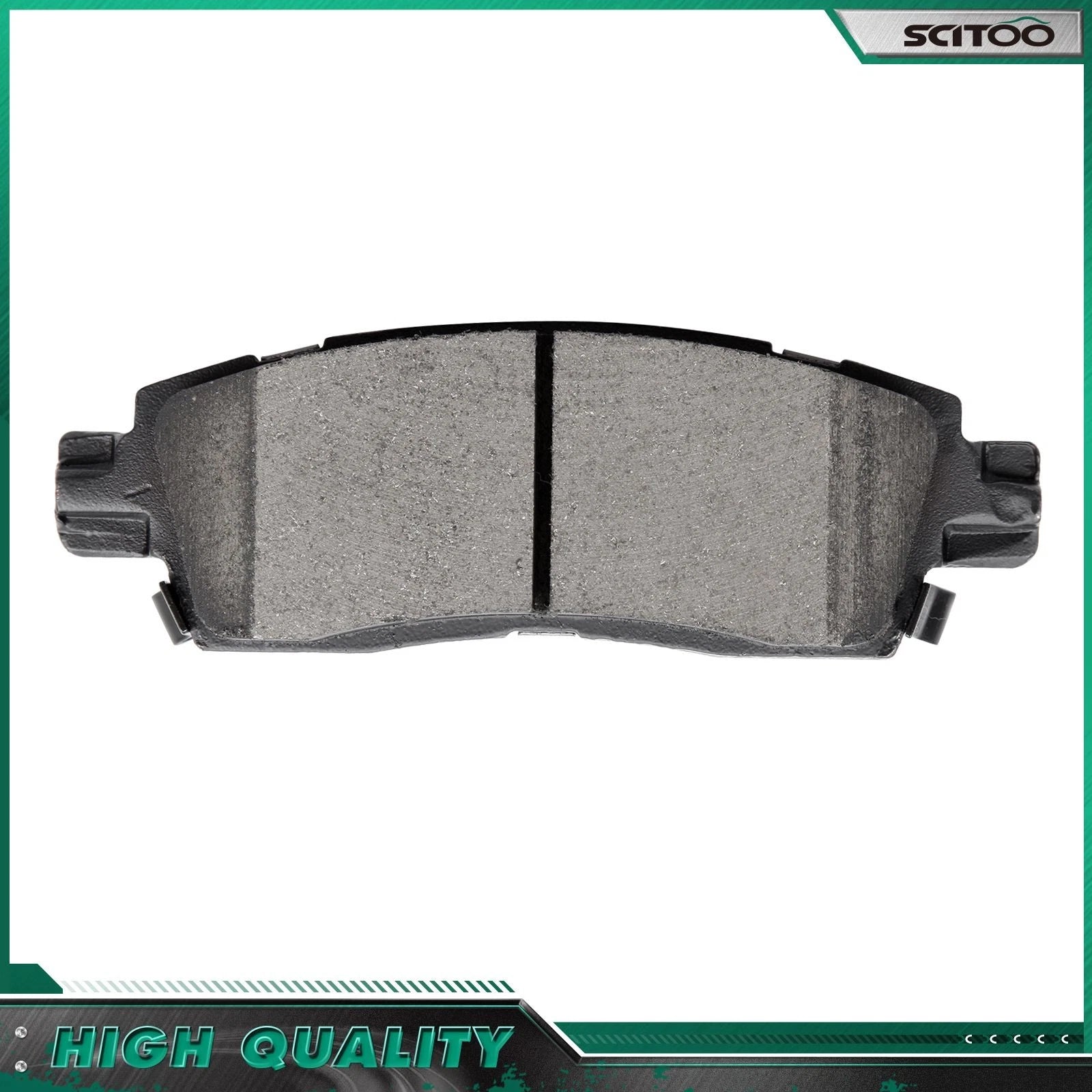 Rear Ceramic Brake Pads for GMC Envoy, Chevrolet Trailblazer (2002–2009)