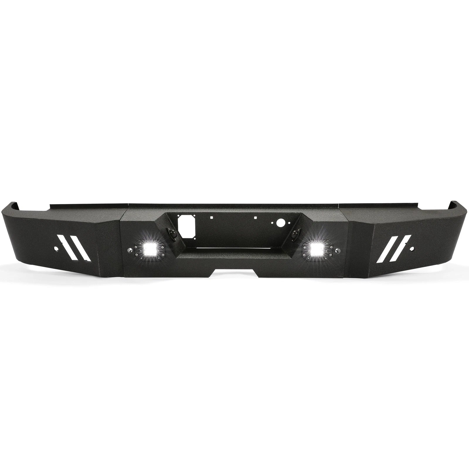 Steel Rear Bumper Assembly with LED Lights for Chevrolet Silverado 2500/3500 (2015–2019)