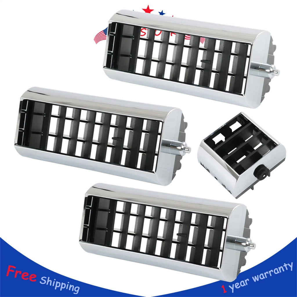 Set of 4 A/C Dash Vents for Chevy GMC Truck (1973–1980)