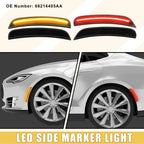 2X Front Rear LED Side Marker Light 68214405AA for Dodge 