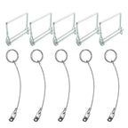 Shaft Lock Pin for Trailer Tow Coupler with Anti-Lost Rope