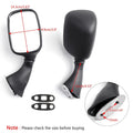 Mirrors for Suzuki GSXR 600 750 1000 2001-2002, Hayabusa GSXR 1300 1999-2010 Black