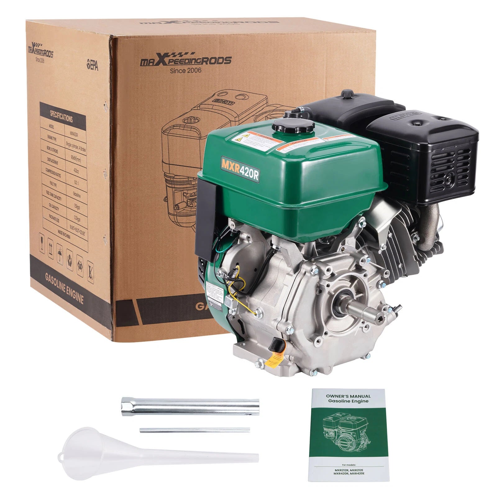 420cc Gasoline Recoil Start Engine Motor for Go-Kart (15HP)
