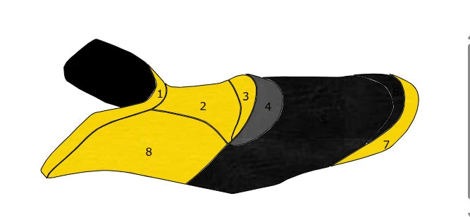 Seat Cover for Sea-Doo RXT-300, RXT-X aS 260, RXT 260, Wake Pro (2016-2017)