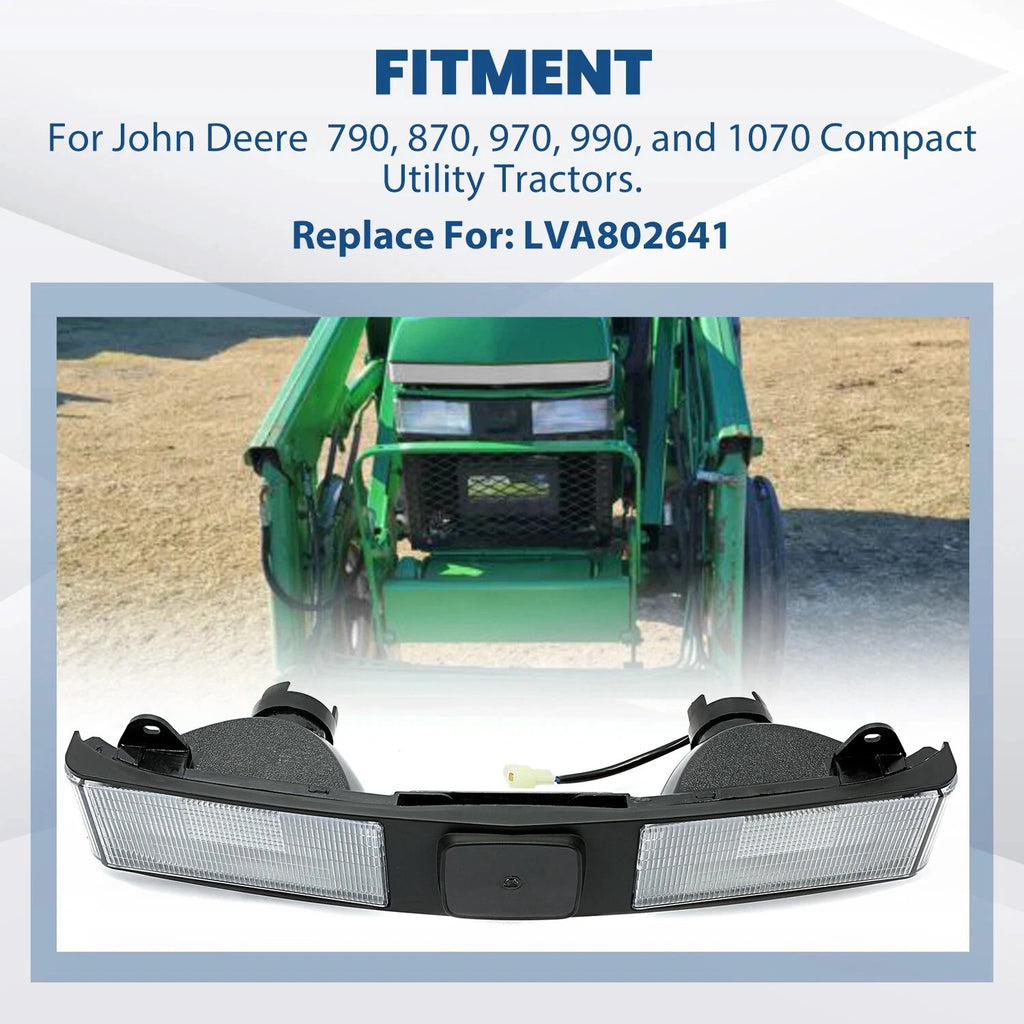 Headlight Bar for John Deere 670 770 790 870 970 990 1070 (LVA802641)