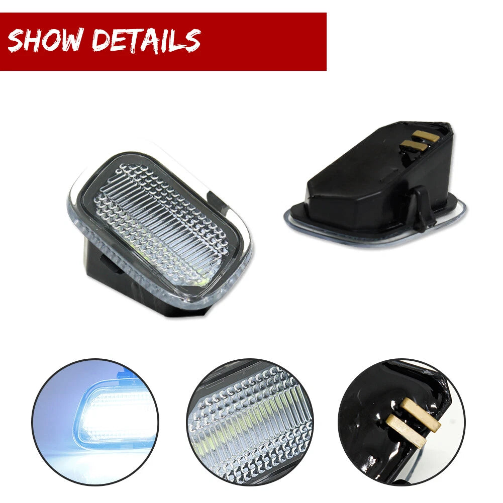 LED Side Mirror Puddle Lights for Ford F-Series (2017–Present)