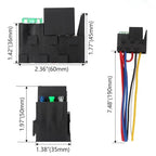3 Way 5 Pin SPDT Relay Fuse 12 Volt 40 Amp for Off Road Marine