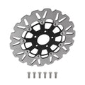 11.8" Black Front Brake Disc for Harley-Davidson Trike Tri Glide Ultra (2014–2023)
