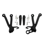 Rear Passenger Foot Pegs Rest Bracket for Suzuki GSXR1000 (2003–2004) Sand Black