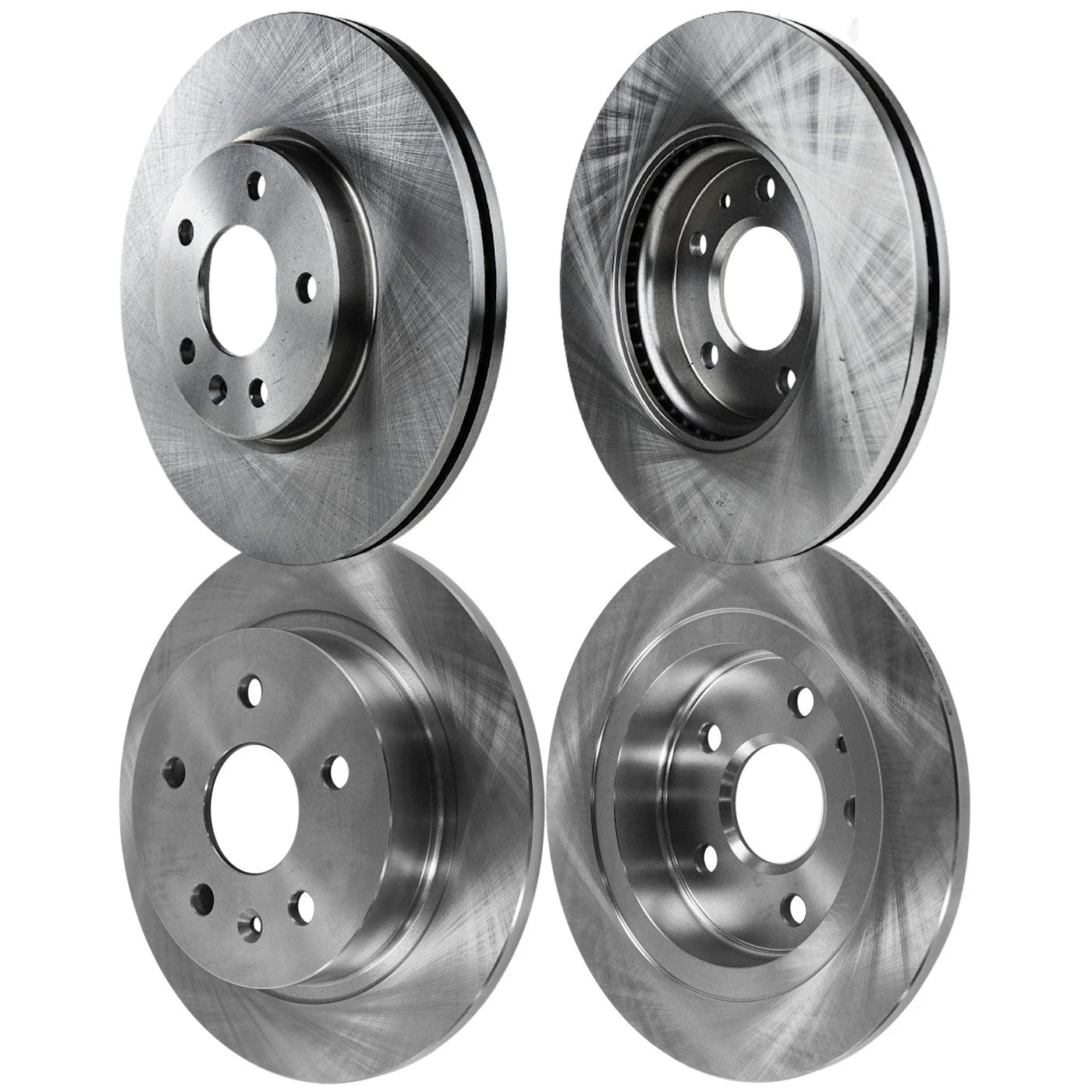 Disc Brake Set for Chevrolet Malibu (2016) Front and Rear 296mm