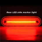 4X Clear LED Side Marker Light for Mazda MX-5 Miata (1990–2005)