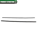 Tailgate Window Sweep Weatherstrip Seal Kit for Ford Bronco (1978–1996)