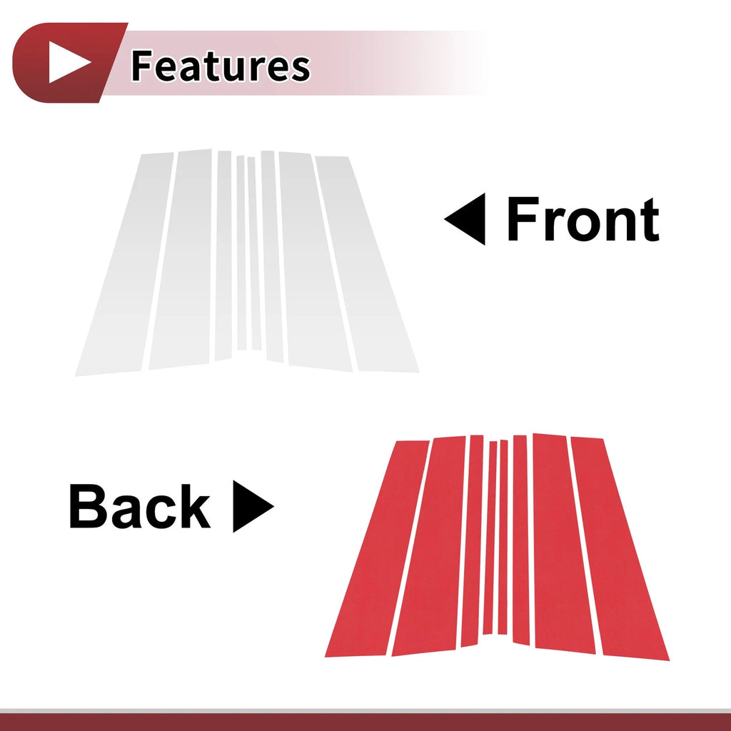 Door Pillar Window Trim for Lexus GX 400/GX 460 (2010–2023)