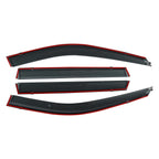Chrome Window Visor Rain Guard for Honda CR-V (2023–2024)