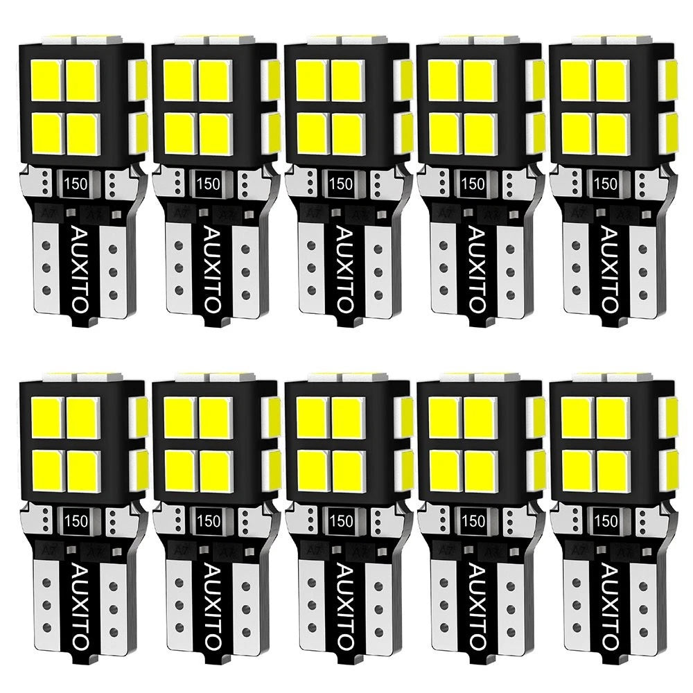 2X T10 LED License Plate Light Bulbs 6500K for (168, 2825)