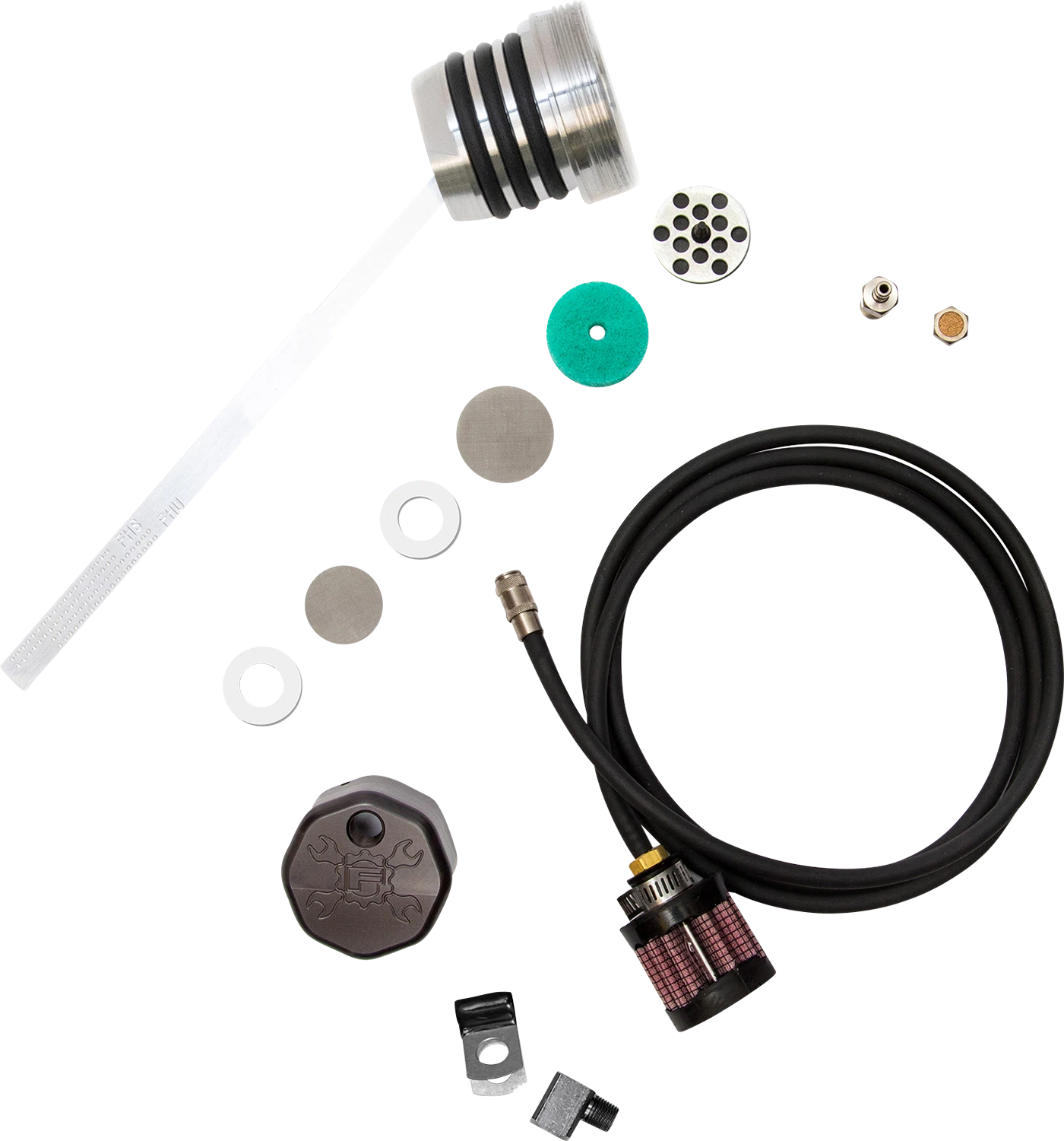 Vented Dipstick for Harley Dyna (3094) - Black