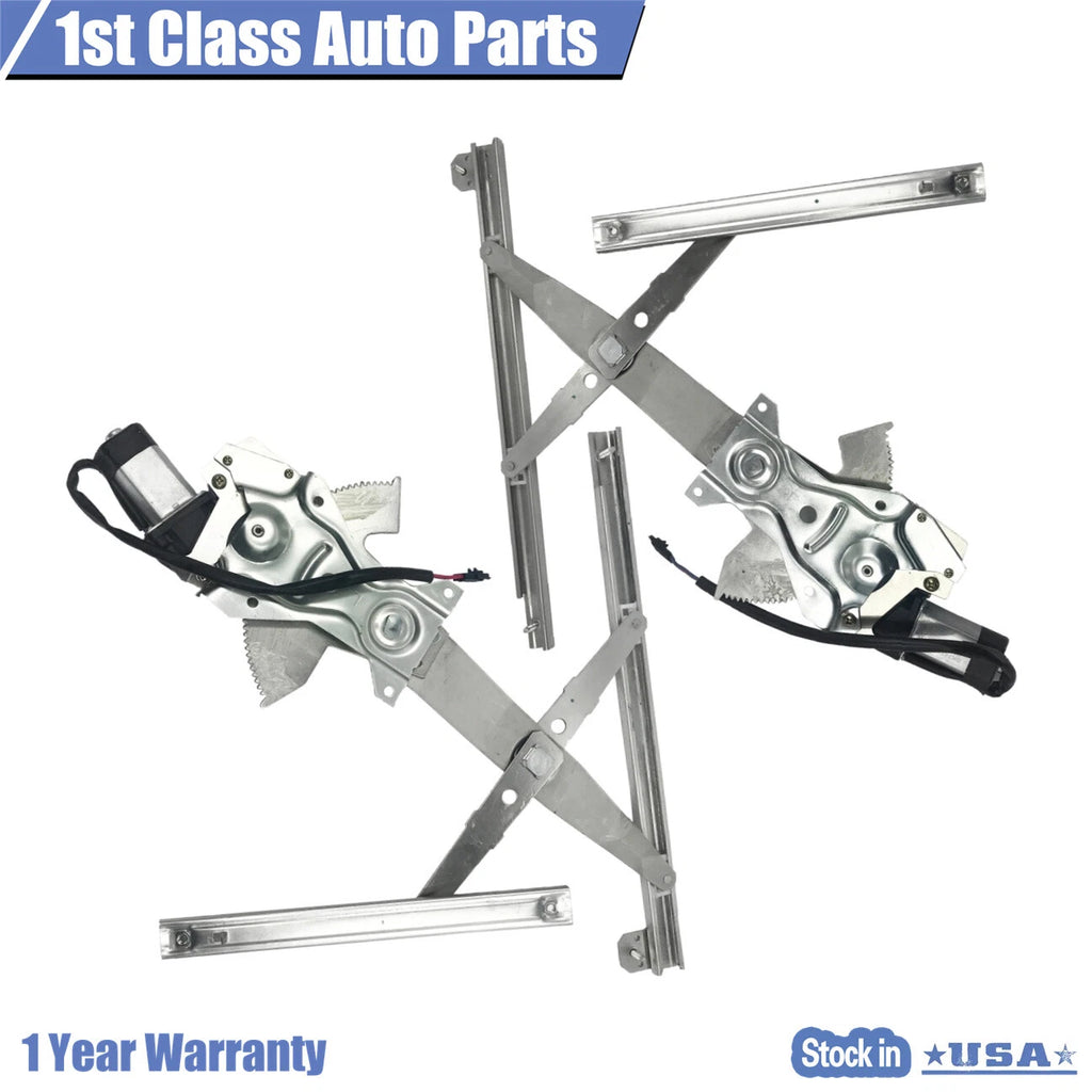 2X Power Window Regulator Motor Assembly for Skylark Achieva (1995–2004)