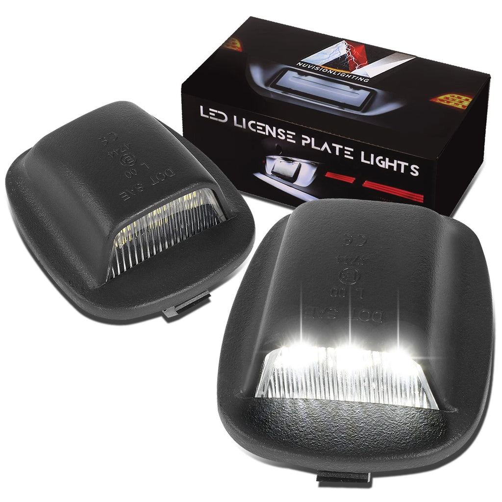 2X LED License Plate Lights for Nissan Xterra Frontier (1994–2004)