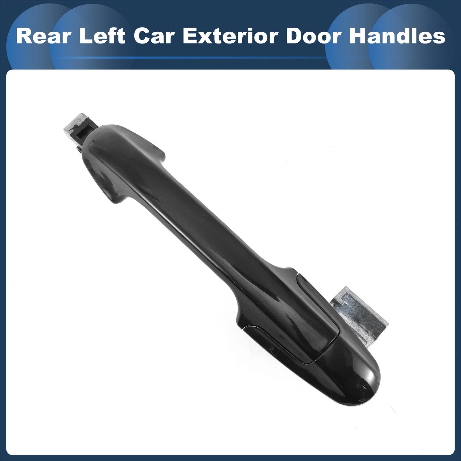 Rear Left Door Handle No. 72680SDET01 for Honda Accord (2003–2007) Black