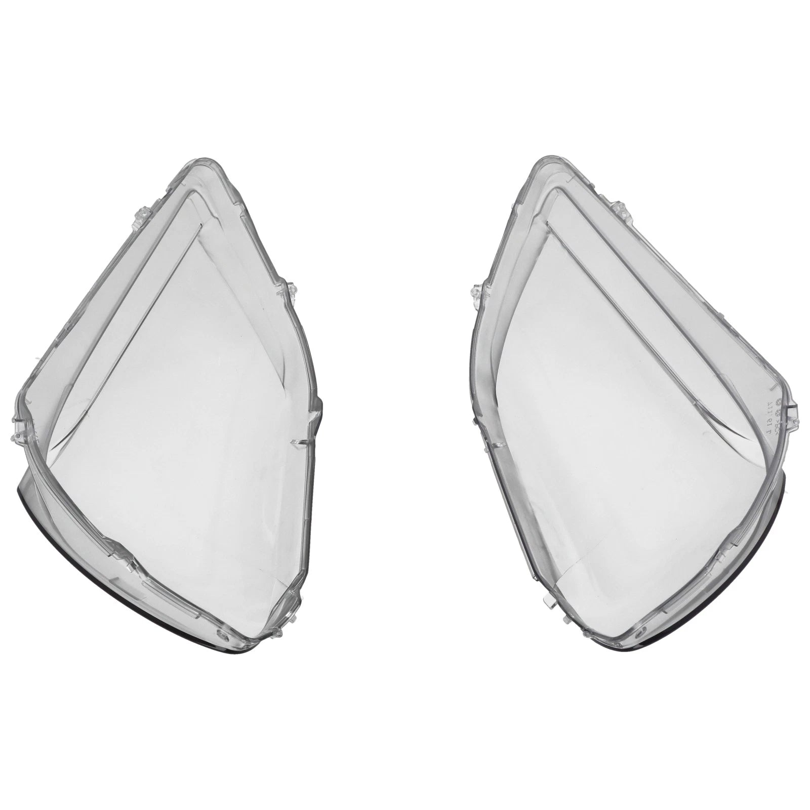 Front Headlight Lens Cover Pair for BMW 6 Series (2012–2015)