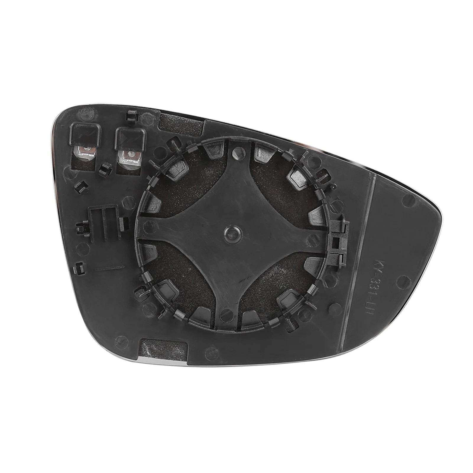 Heated Mirror Glass with Backing Plate Driver Side LH for Volkswagen Eos CC (2007–2016)