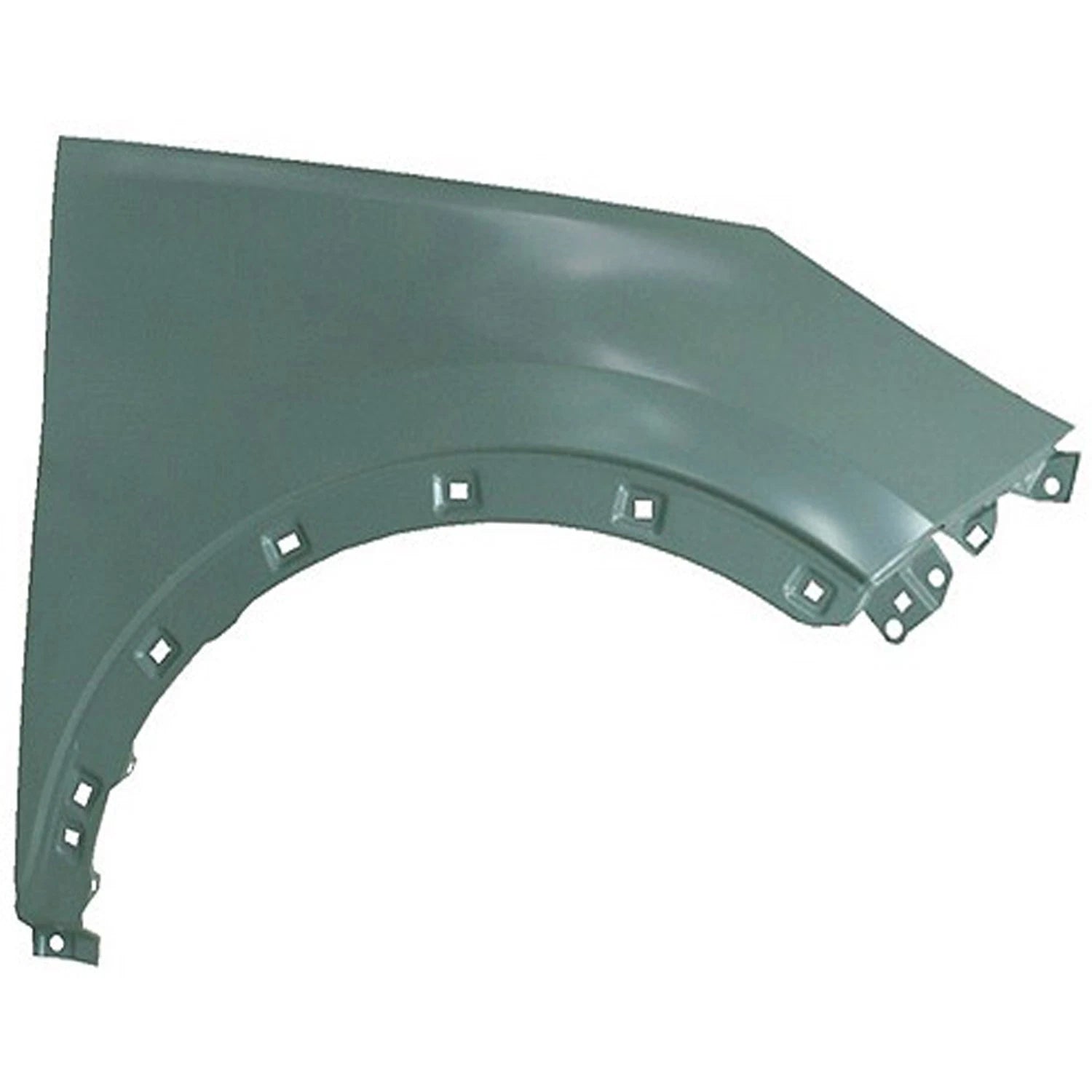Passenger Side Front Fender Replacement Steel for Kia Sportage (2011–2016)