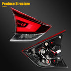 LED Tail Light Assembly for Nissan Rogue (2017–2020) Inner Left Driver Side
