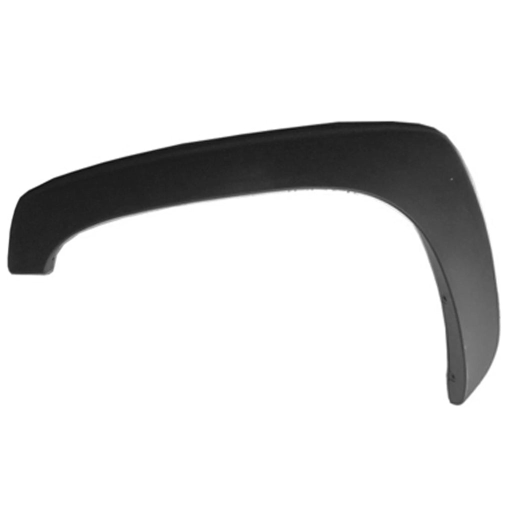 Replacement Polypropylene Front Driver Side Fender Flare for Jeep Wrangler (2007–2018)
