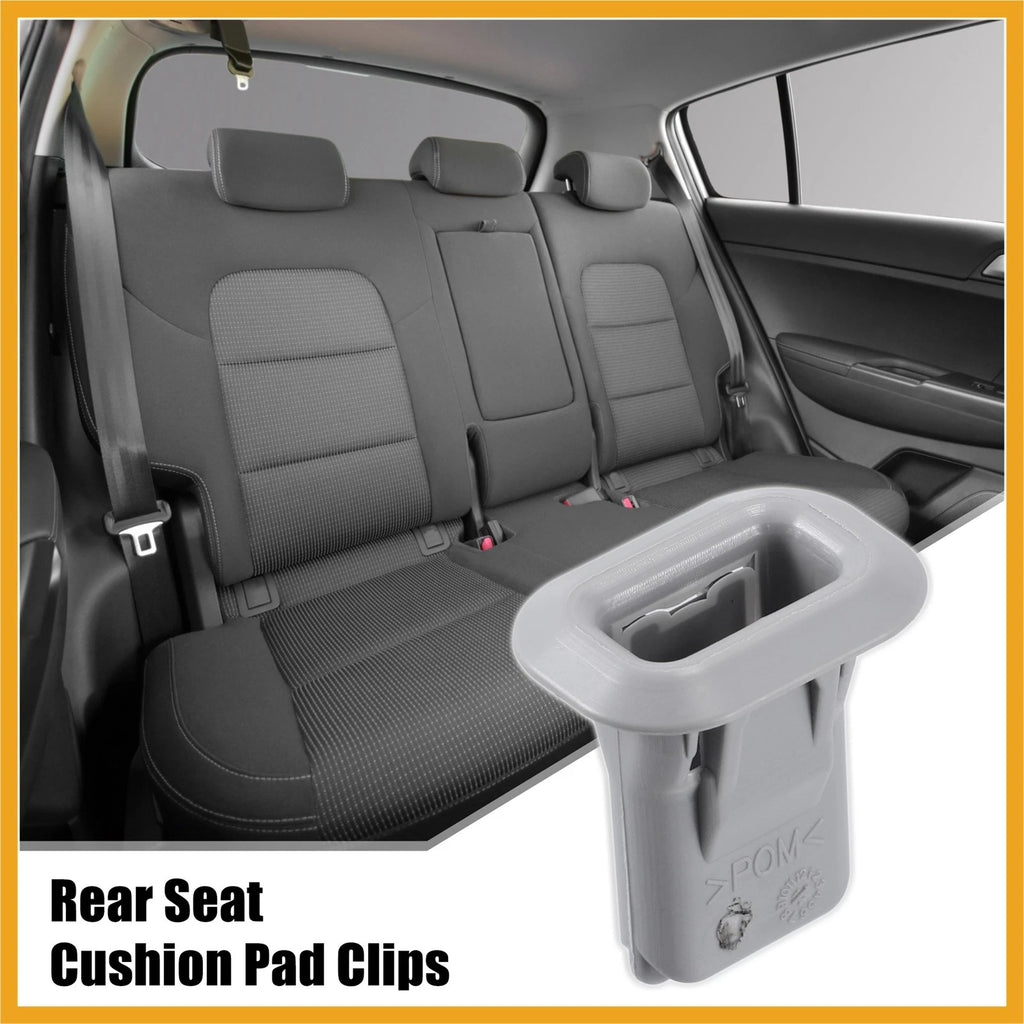 Set of 4 Rear Seat Cushion Pad Clips for Mercedes-Benz CLA250 (2014–2019)
