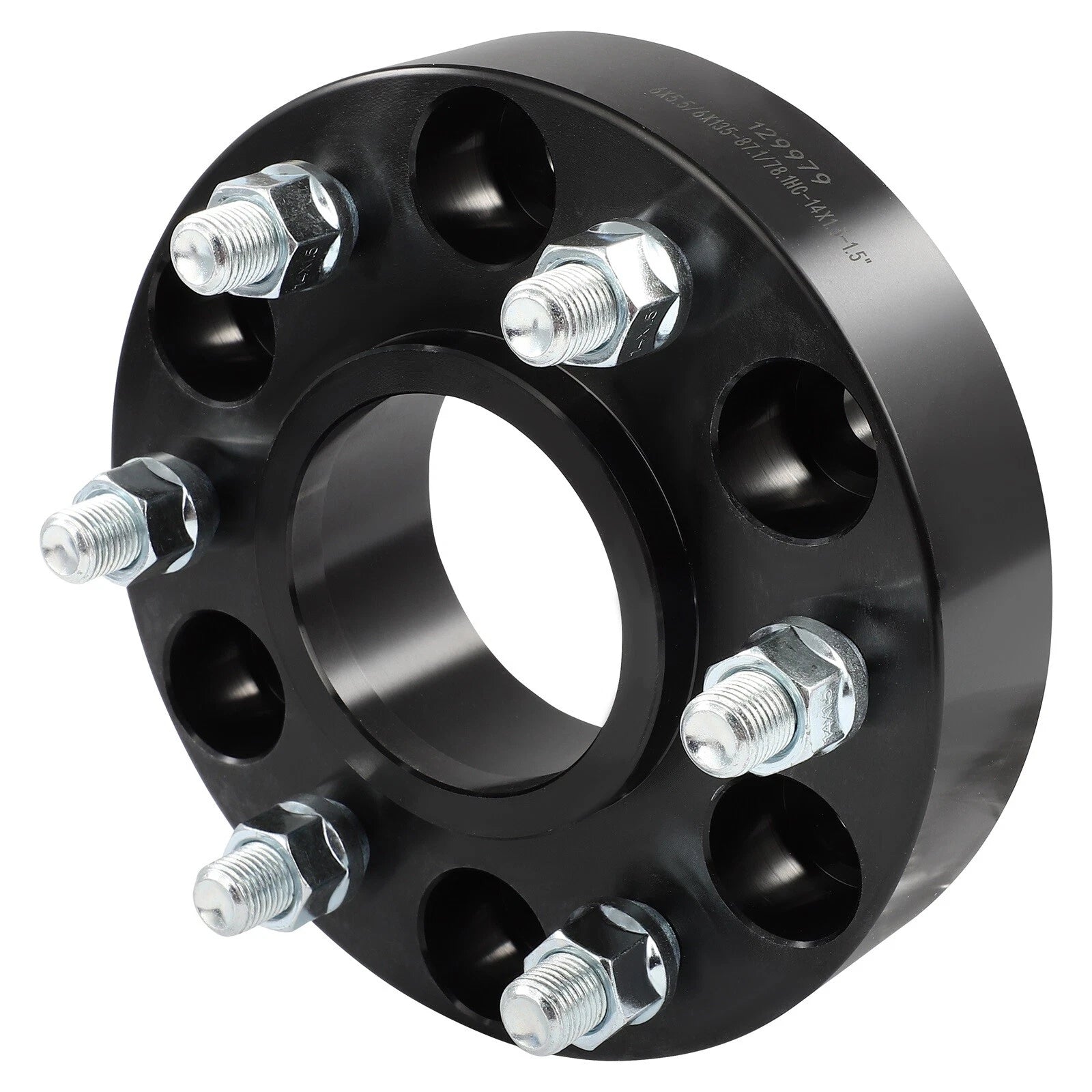 Set of 4 Hubcentric Wheel Adapters for Chevy GMC to Ford 6x5.5 to 6x135