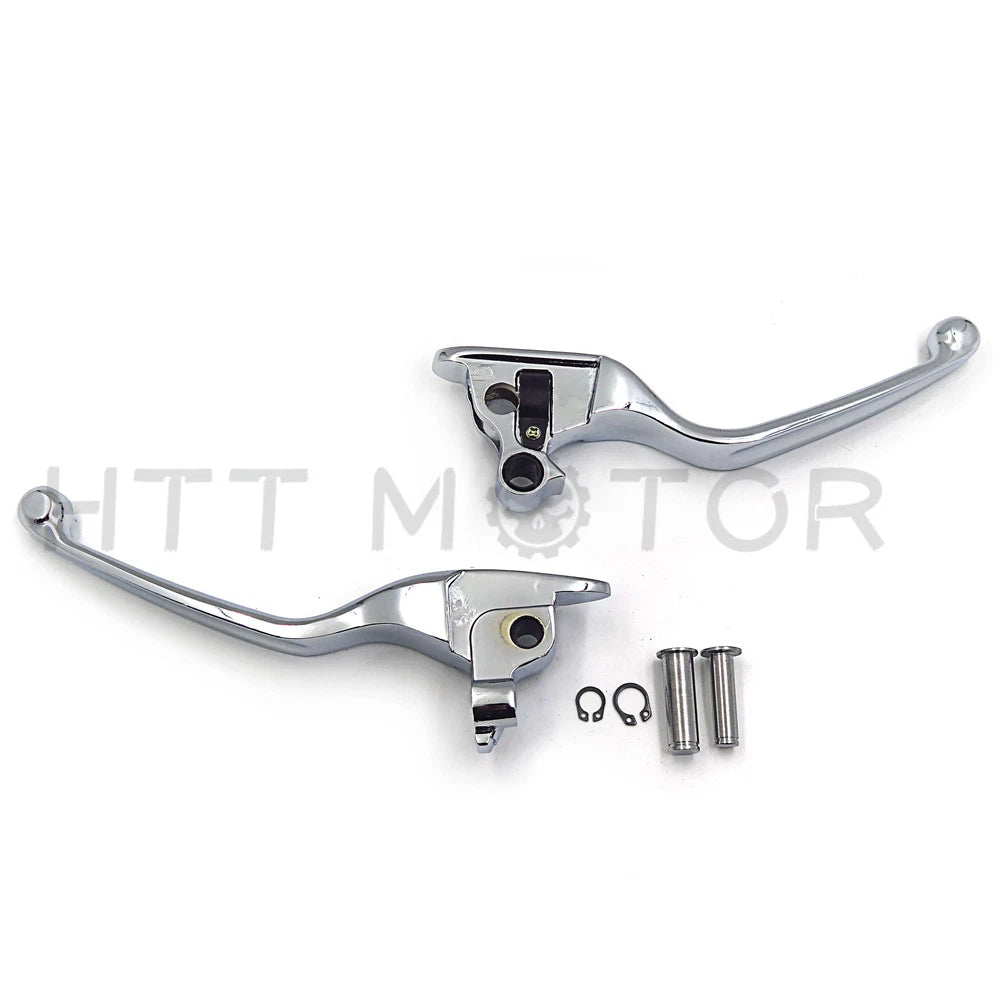 Brake Clutch Hand Levers for Harley Touring (2008–2013, 2014-later FLHR FLHRC) Chrome