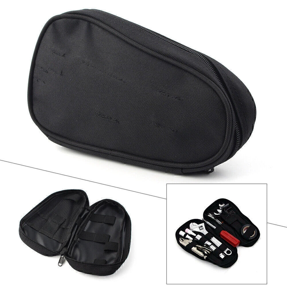 Waterproof Oval Nylon Tour Tool Bag Pouch for Harley Road King