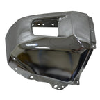 Replacement Chrome Passenger Side Front Bumper End w/o Park Assist Sensor Holes