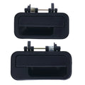 2 x Rear Left & Right Door Handle Black for Holden Rodeo TF