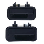 2 x Rear Left & Right Door Handle Black for Holden Rodeo TF