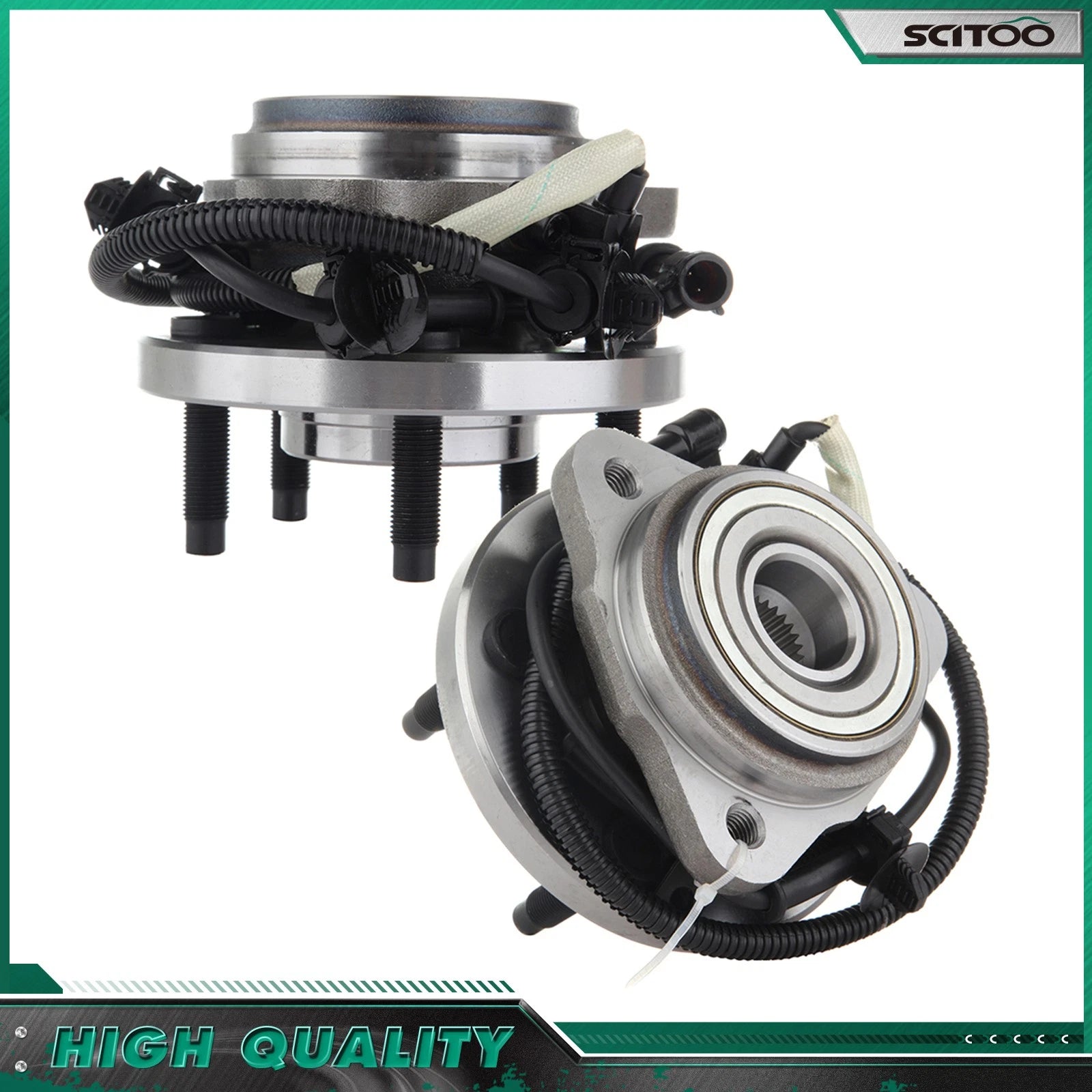2 Front Wheel Bearings for Ford Ranger, Mazda B3000 (1998–2011)